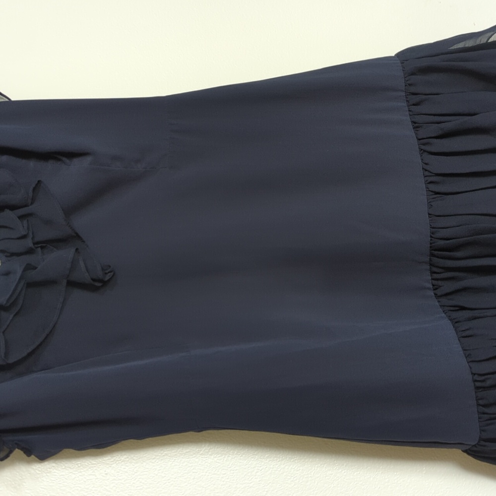 Cinq à Sept Black Ruffle Mini Dress - Picture 5 of 12